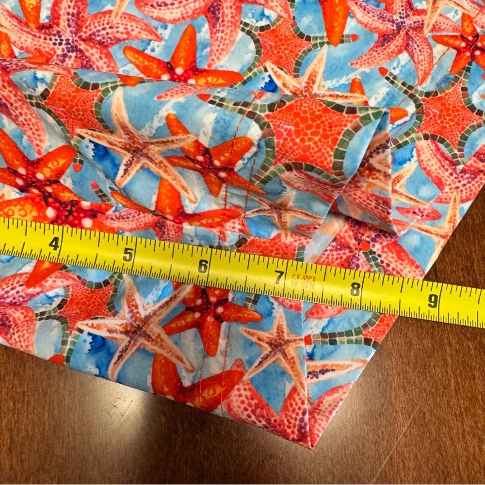 NWT Men's Swims Tropea Starfish Swim Shorts XXL Elastic Drawstring Waist